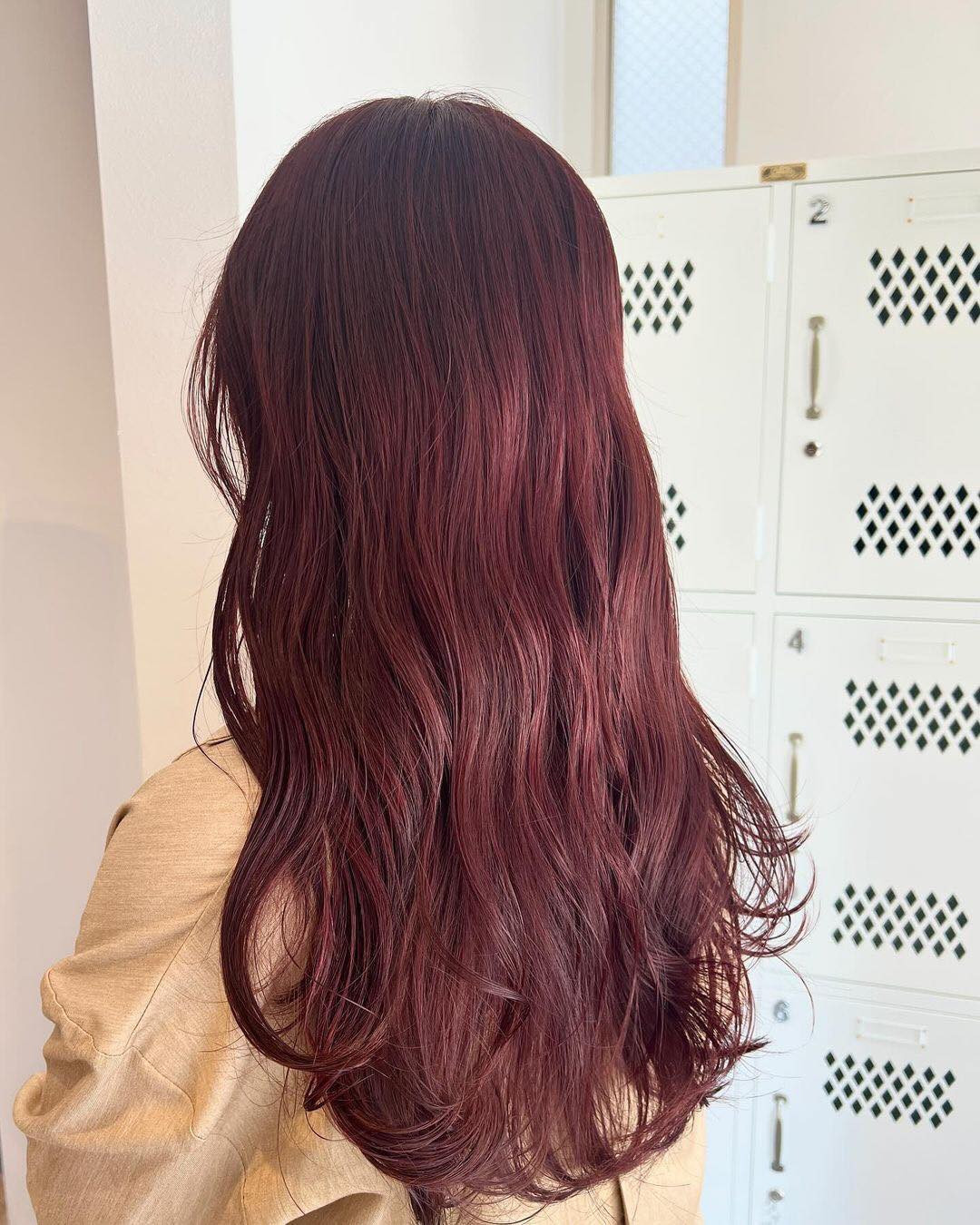 ブリーチなしダブルカラーで出来るcherry hair🍒♡