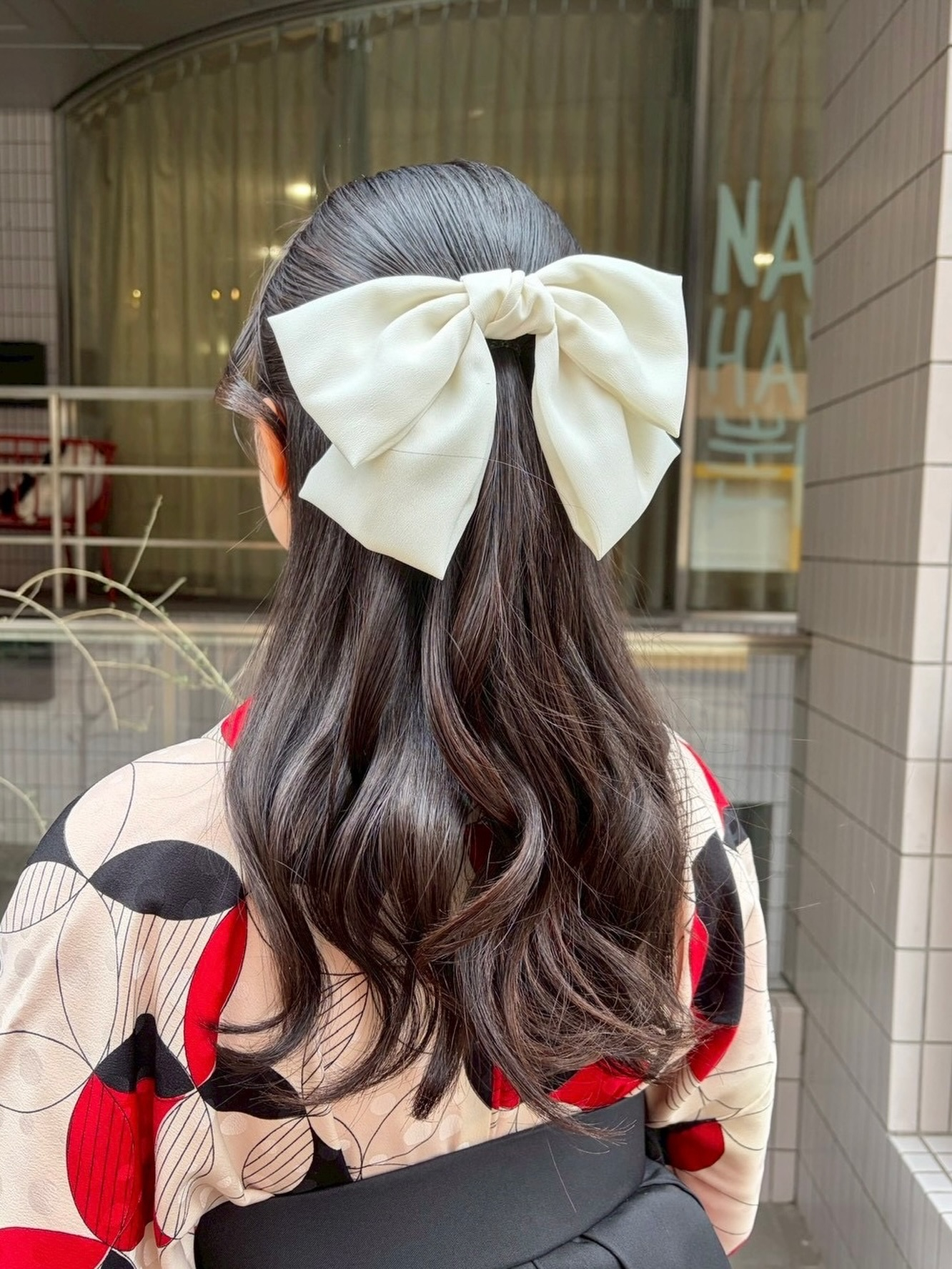 卒業式ヘア✨