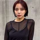 こんにちは！SHUNです！wine red×Bob cutで...